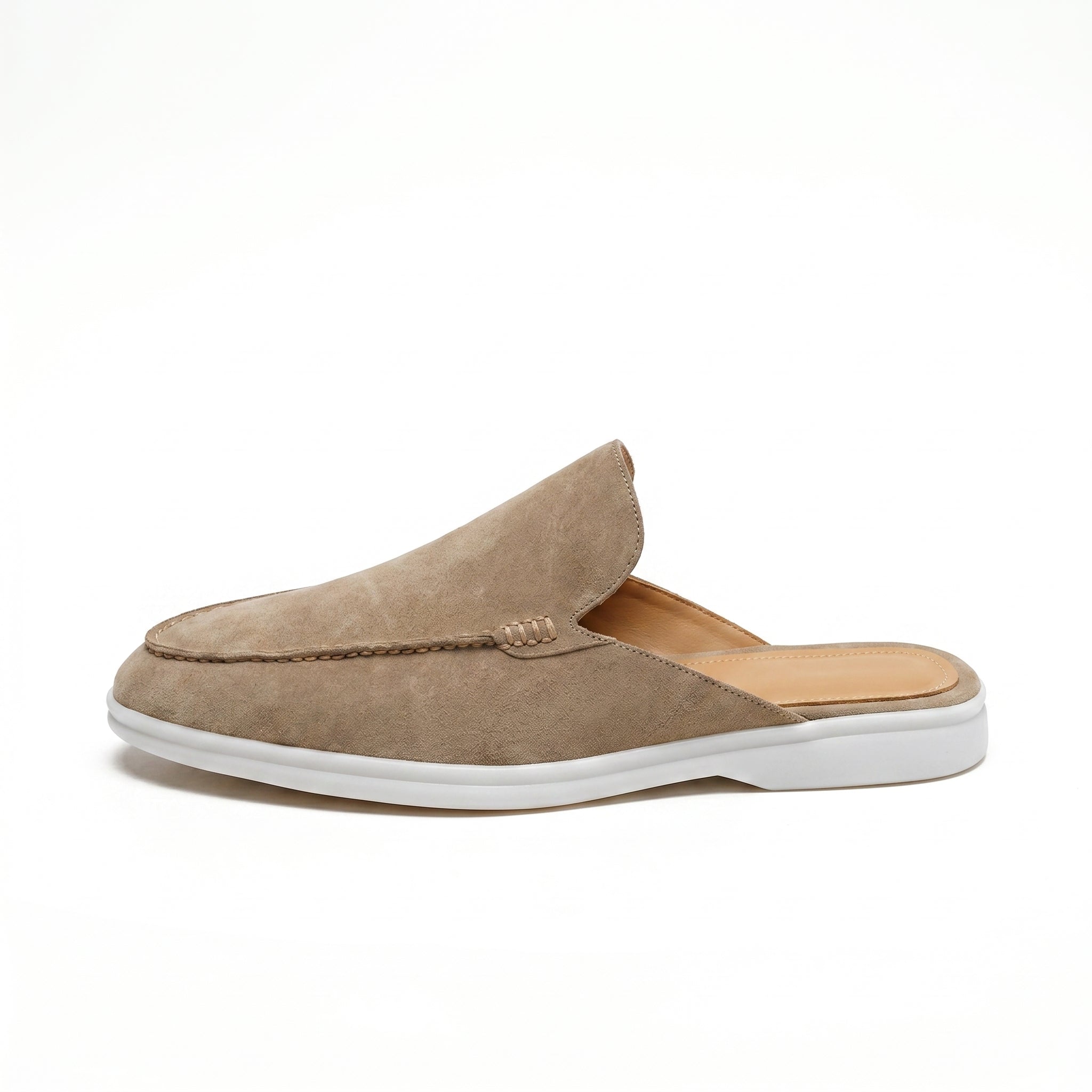 Vento — Men's Open-Back Suede Loafer