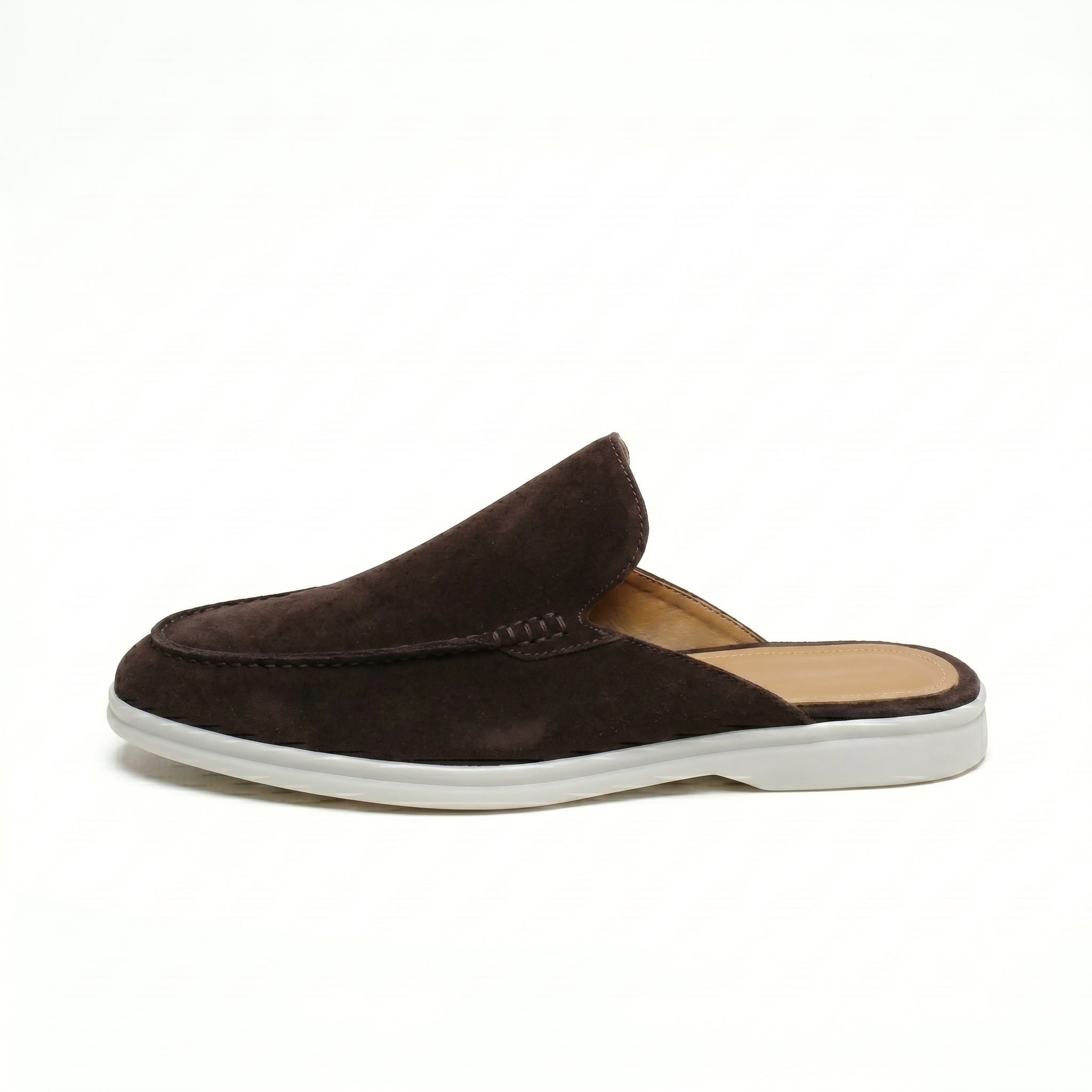 Vento — Men's Open-Back Suede Loafer